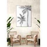 Load image into Gallery viewer, Palm Trees Large on Right Wall Art - 100cm x 140cm
