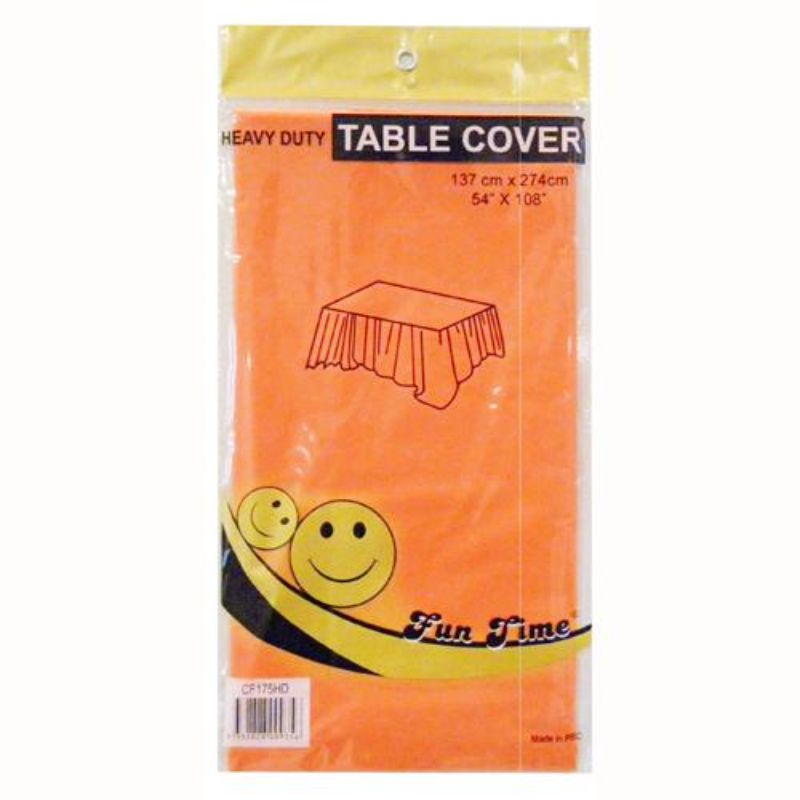 Heavy Duty Colour Rectangle Table Cover - 137cm x 274cm