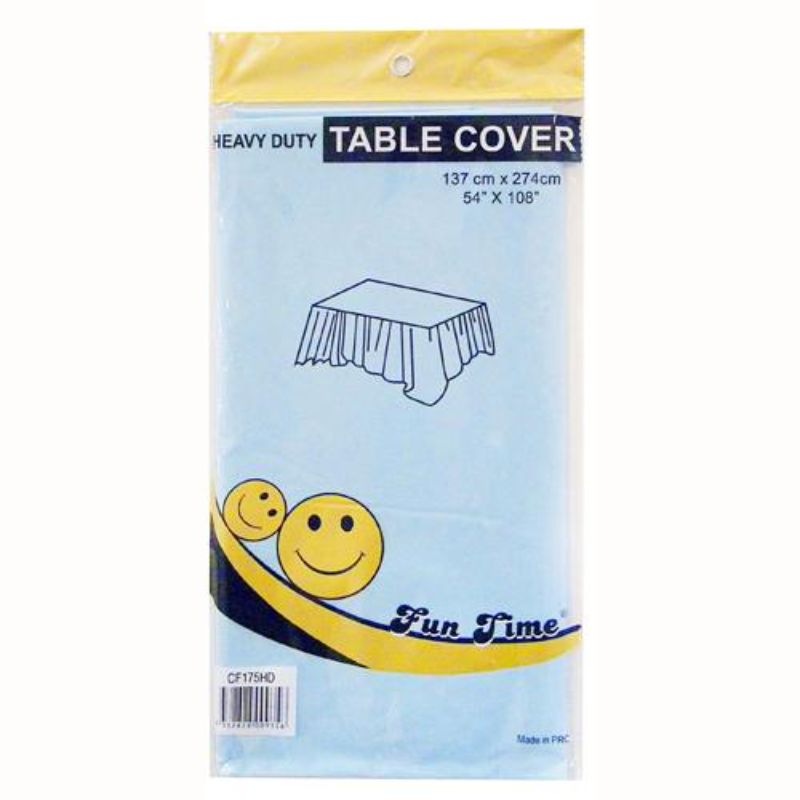 Heavy Duty Colour Rectangle Table Cover - 137cm x 274cm