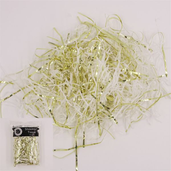 White Gold Shredded Paper - 40g