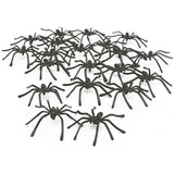Load image into Gallery viewer, 50 Pack Creepy Black Spiders
