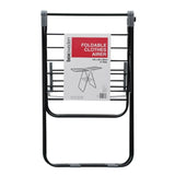 Load image into Gallery viewer, Boxsweden Foldable Wire Clothes Airer Rack 21 Rails - 132cm x 58cm x 95cm
