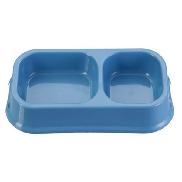 Dual Pet Bowl - 32cm x 16.5cm x 6cm