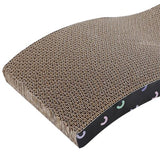 Load image into Gallery viewer, Wavy Cat Scratch Pad - 42cm x 21cm x 10cm
