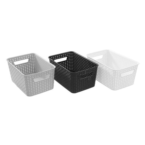 Woven Storage Basket - 5L | 28cm x 18.5cm x 13cm