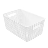 Load image into Gallery viewer, Woven Storage Basket - 14L | 39cm x 26cm x 16.5cm
