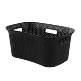 Load image into Gallery viewer, Boxsweden Wicker Hip Hugger 38L Laundry Basket - 56cm x 38cm x 25.5cm
