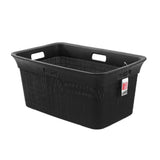 Load image into Gallery viewer, Boxsweden Ivy Weave 40L Family Laundry Basket - 59.5cm x 39.5cm x 27cm
