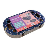 Load image into Gallery viewer, Cardboard Cat Activity Scratcher With Toys - 48cm x 23cm x 5cm
