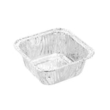 Load image into Gallery viewer, 15 Pack Square Foil Baking Cup with Plastic Lid - 7.5cm
