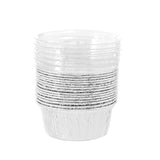 Load image into Gallery viewer, 15 Pack Round Foil Baking Cup with Plastic Lid - 8.5cm
