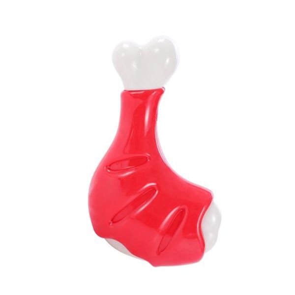 Meat Lovers Flavoured Drumstick Chew Toy - 12cm x 7cm x 4cm