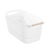 Load image into Gallery viewer, Sortea Basket With Wooden Handle - 10.5L | 39.5cm x 21.5cm x 17.5cm
