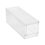 Load image into Gallery viewer, Crystal Fridge Tray With Lid - 30cm x 9.5cm x 10.5cm

