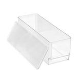 Load image into Gallery viewer, Crystal Fridge Tray With Lid - 30cm x 9.5cm x 10.5cm

