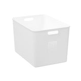 Load image into Gallery viewer, White Levi Storage Basket - 19L | 36cm x 26cm x 23.5cm
