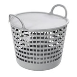 Load image into Gallery viewer, Flexible Laundry Basket With Lid - 26L | 40cm x 38cm x 37.3cm
