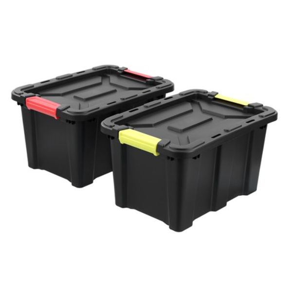 Eco Heavy Duty Storage Box - 25L | 47cm x 33cm x 26cm