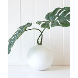 Load image into Gallery viewer, White Sphere Large Vase - 15cm
