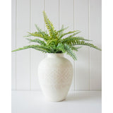 Load image into Gallery viewer, Antique White Victoria Decorative Medium Vase - 20cm x 20cm x 25cm
