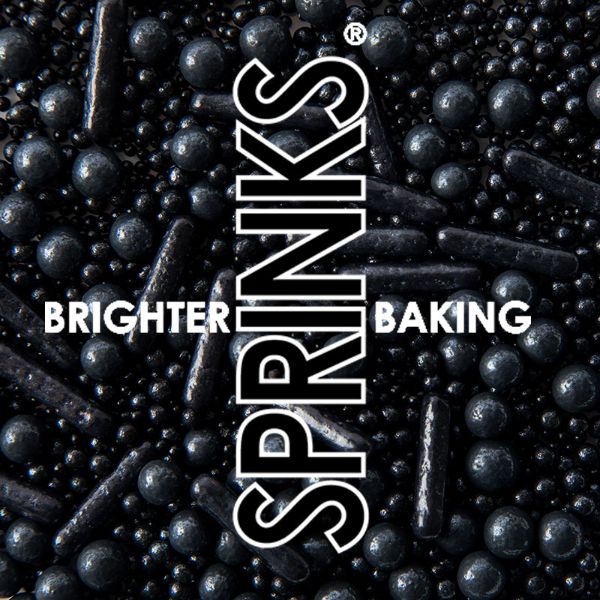 Bubble & Bounce Black Sprinkles - 75g
