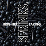 Load image into Gallery viewer, Bubble &amp; Bounce Black Sprinkles - 75g
