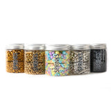 Load image into Gallery viewer, Bubble &amp; Bounce Black Sprinkles - 75g
