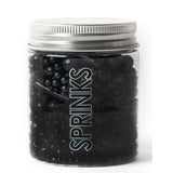 Load image into Gallery viewer, Bubble &amp; Bounce Black Sprinkles - 75g
