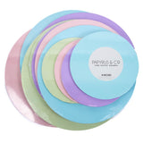 Load image into Gallery viewer, Pastel Blue Round Masonite Cake Board - 20.3cm
