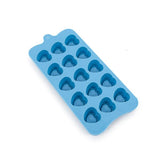 Load image into Gallery viewer, Small Geo Heart Silicone Mould - 10cm x 21cm
