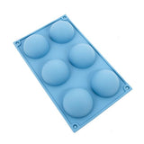 Load image into Gallery viewer, Half Sphere 70mm Silicone Mould - 17cm x 29cm
