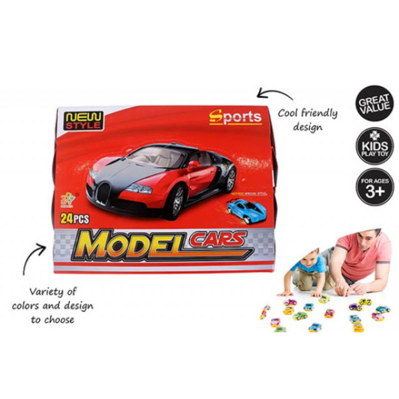 Pull Back Sports Model Racing Car Toy in PDQ