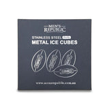 Load image into Gallery viewer, 4 Pack Stainless Steel Metal Ice Cubes - 0.4cm x 0.27cm x 0.27cm
