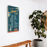 Load image into Gallery viewer, Fathers Day Vintage Aussie Slangs Plaque Block- 40cm x 80cm

