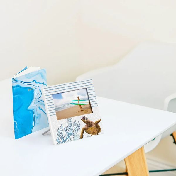 Elliot Turtle Photo Frame - 20cm x 20cm