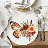Load image into Gallery viewer, 6 Pack Cinnamon Round Placemat - 33cm
