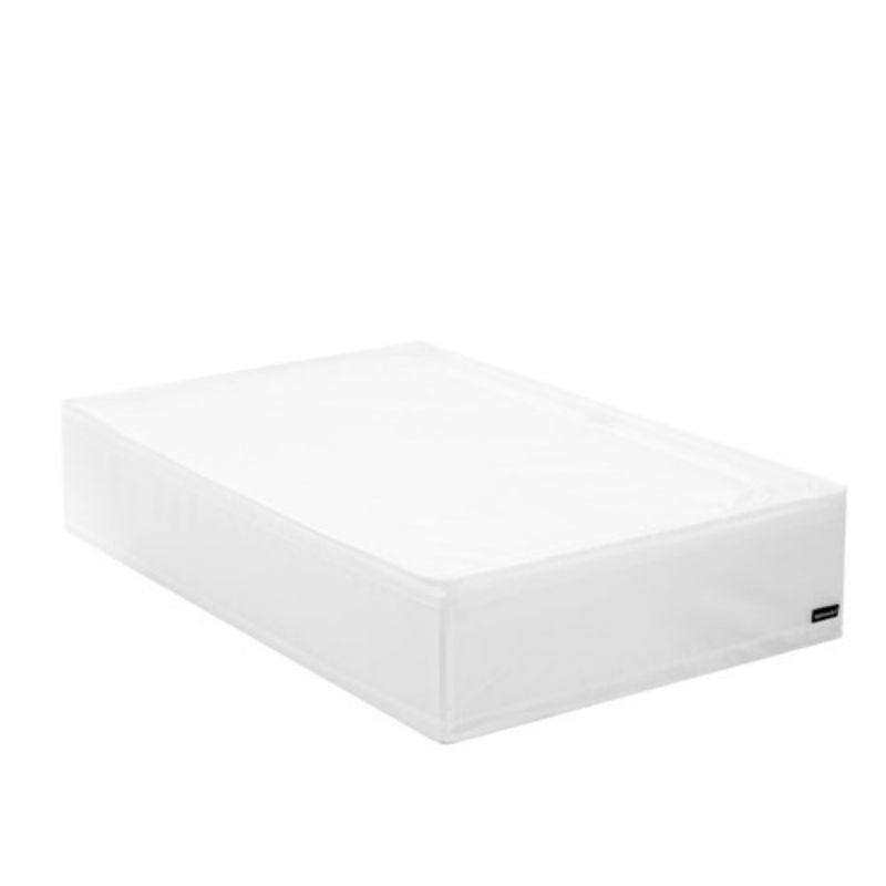 White Kloset Storage Chest with Zipper - 93cm x 55cm x 19cm - The Base Warehouse