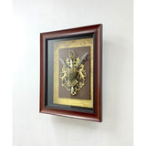 Load image into Gallery viewer, Antique Shield Timber Frame with Glass Face - 38cm x 46cm x 7.5cm
