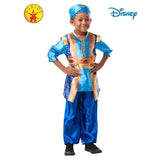 Load image into Gallery viewer, Boys Genie Live Action Aladdin Classic Costume Size 3-5 - The Base Warehouse
