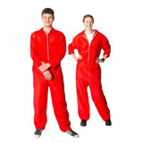 Load image into Gallery viewer, Red Unisex Overall Costume - One Size
