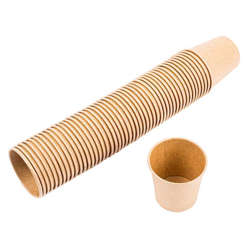 50 Pack Enviro Disposable Coffee Cup - 118ml - The Base Warehouse