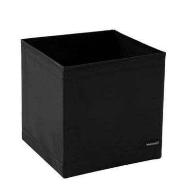 Kloset Black Cube Storage - 28cm x 28cm x 28cm - The Base Warehouse