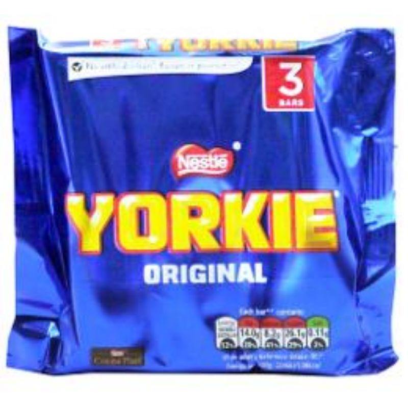 3 Pack Nestle Yorkie - 138g