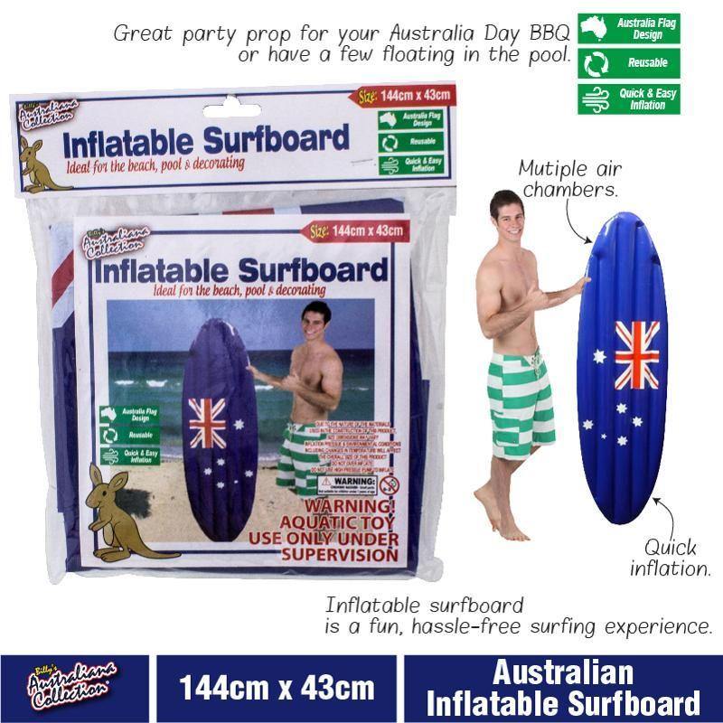 Inflatable Australia Design Surfboard - 144cm x 43cm - The Base Warehouse