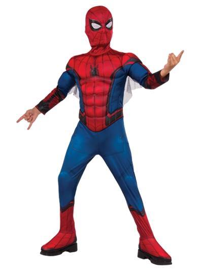Kids Spiderman Homecoming Deluxe Costume - Size 6-8 - The Base Warehouse