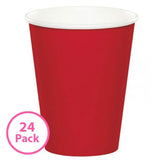 Load image into Gallery viewer, 24 Pack Classic Red Paper Cups - 266ml
