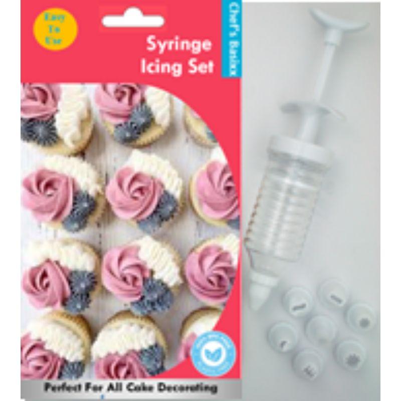 9 Piece Clear Icing Set