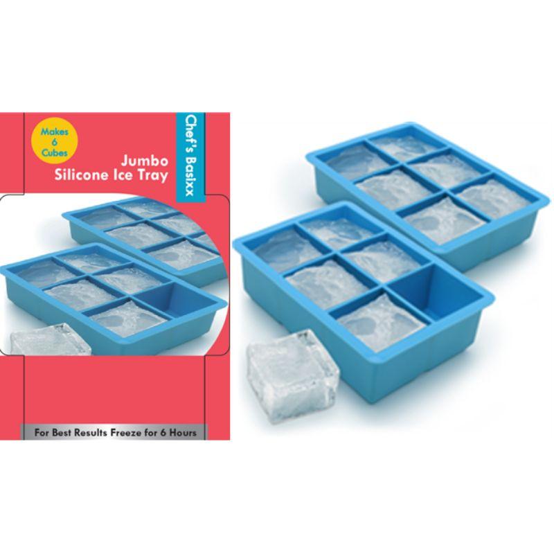 Silicone Jumbo Ice Cube Tray