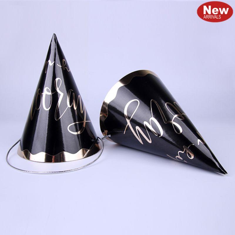 4 Pack Glam Party Hats