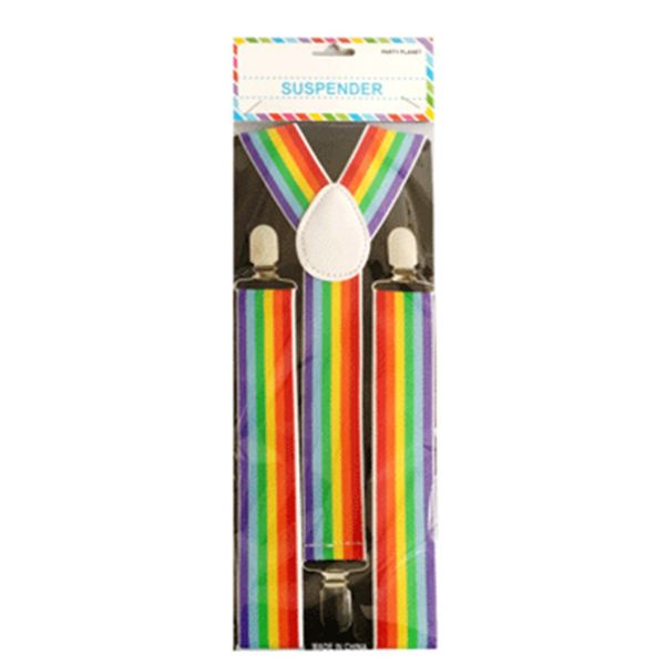 Rainbow Carnival Suspender